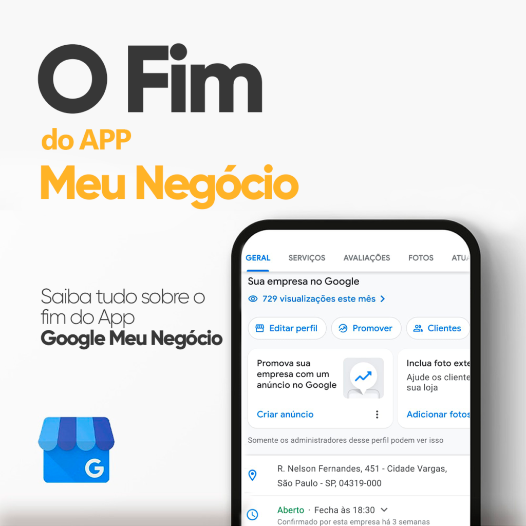 O fim do App do Google Meu Negócio AGNC Agência de Marketing O fim do App do Google Meu Negócio • Prós e Contras O App do Google Meu Negócio será descontinuado você terá que migrar para o Maps. O que mudará para sua empresa? veja...