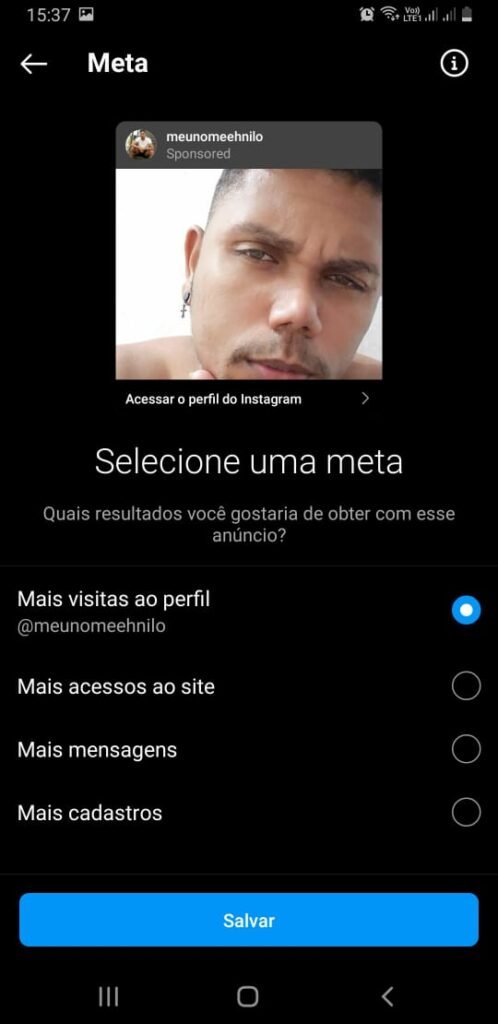 Anuncio no Instagram 02 AGNC - Agência de Marketing