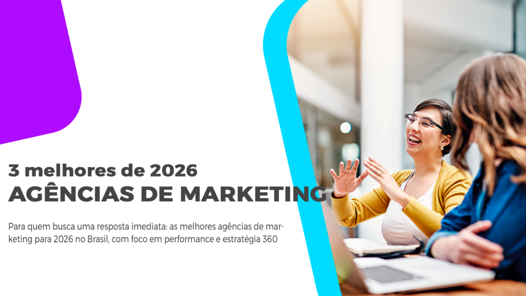 3 Melhores agências de marketing para 2026 AGNC Agência de Marketing 3 Melhores Agências De Marketing Para 2026: Lista Completa Conheça as 3 melhores agências de marketing para 2026. Analisamos quem lidera em SEO, tráfego pago e estratégia 360.